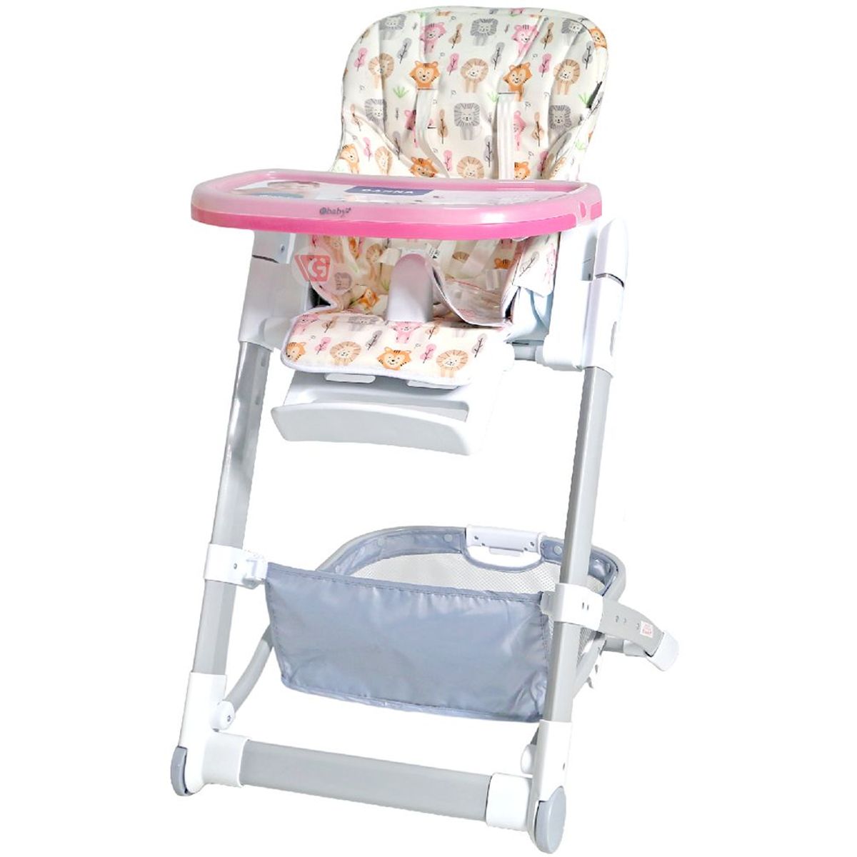 EBABY - Silla de Comer Regulable CAMI 620-1 Rosado