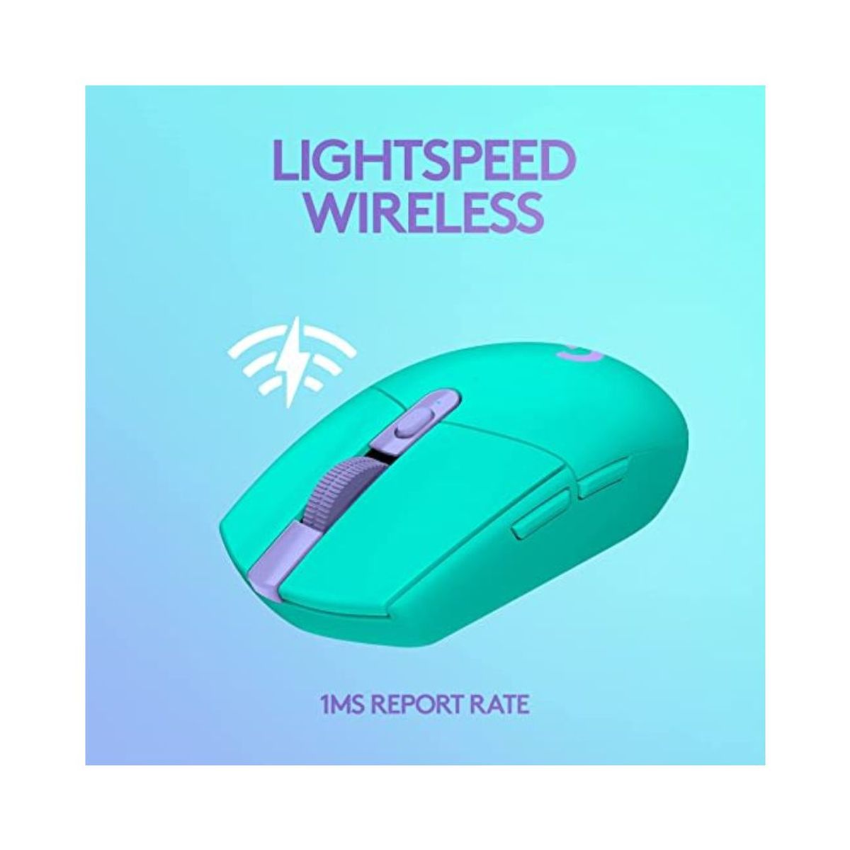 LOGITECH - MOUSE GAMING LOGITECH G305 LIGHTSPEED WIRELESS MINT 910-006376