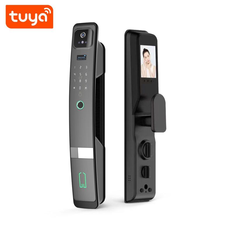 GENERICO - Cerradura Inteligente Wifi TUYA Cámara 13MP Rec Facial 3D PST-H20-P