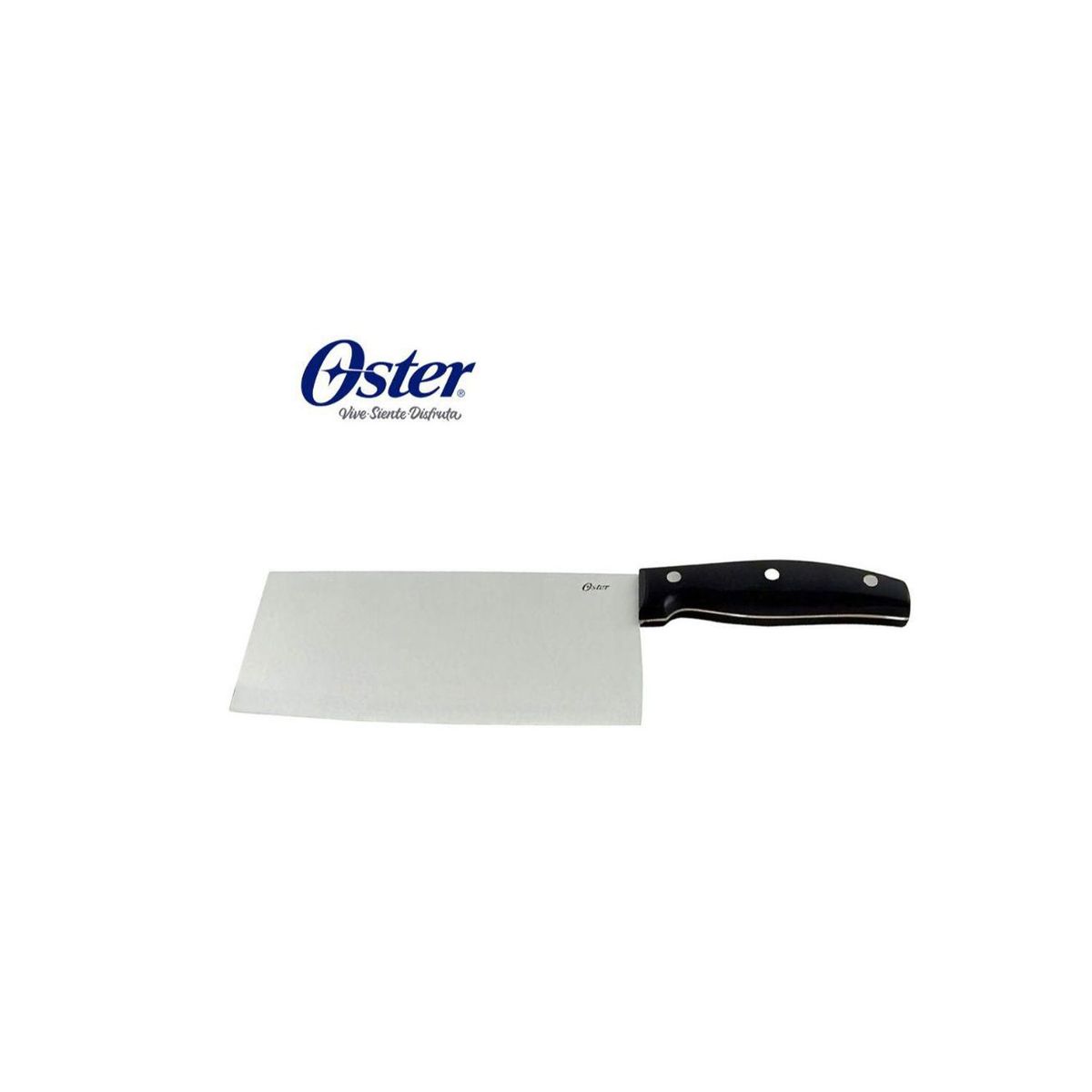 OSTER - Cuchillo de carnicero Oster acero inoxidable filo fino rebana fácil