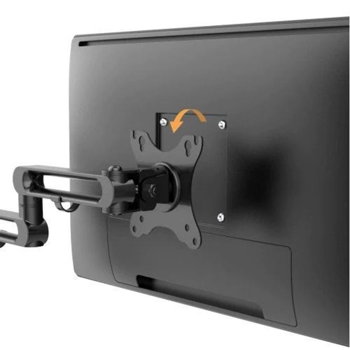 GENERICO - MONTECH - Rack Soporte Aluminio Para 1 Monitor De 17 - 32 Pulg