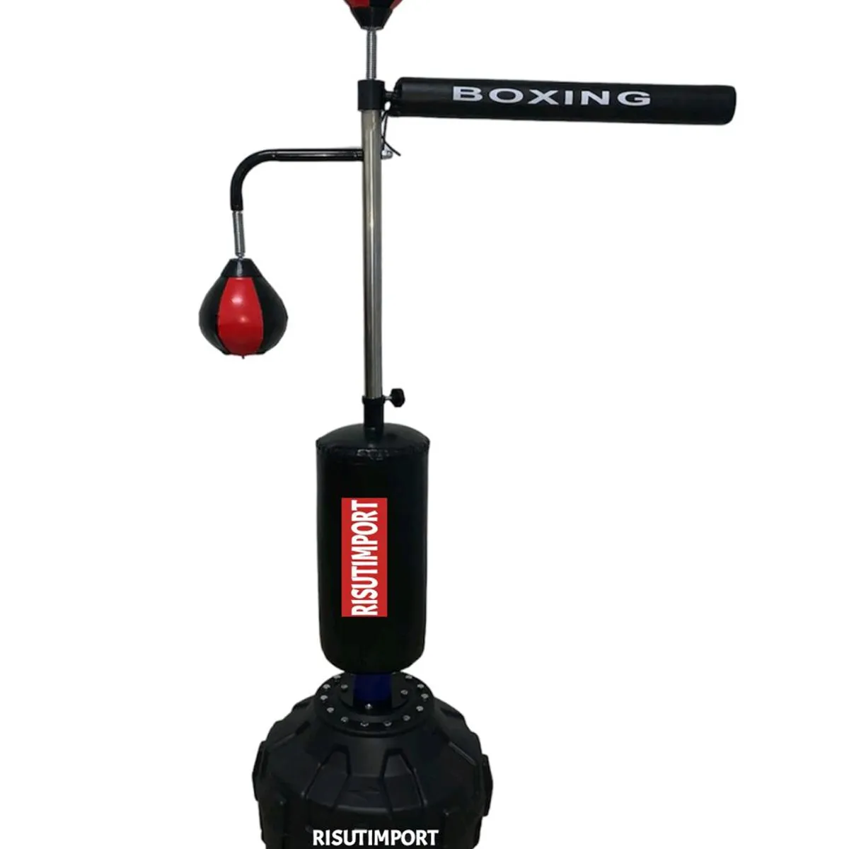 RISUTIMPORT - Pera de Box multifuncional 4 en 1 Doble pera Barra giratoria