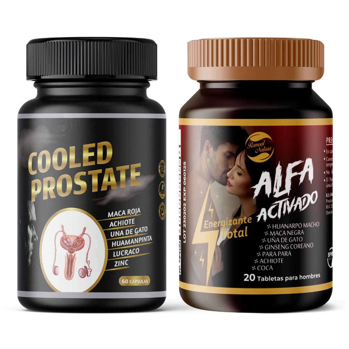 NIBRAY - Pack Cooled Prostate y Alfa Activado