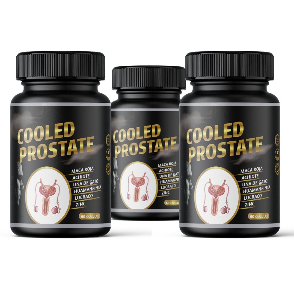 NIBRAY - Pack 3x2 Cooled Prostate Previene y Trata la Prostatitis