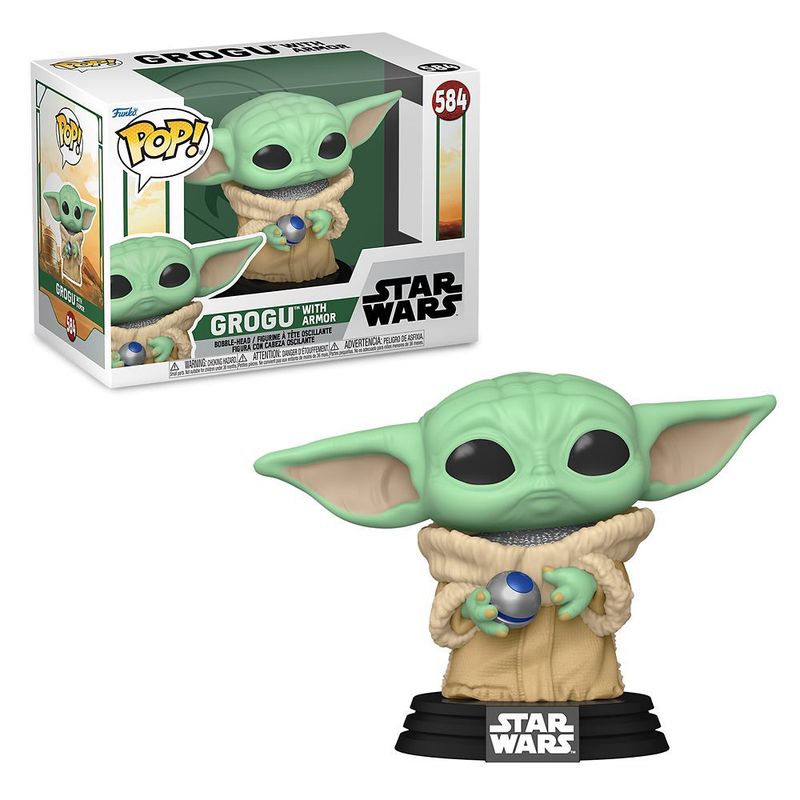FUNKO - FUNKO POP STAR WARS Book of Boba Fett- Grogu wArmor