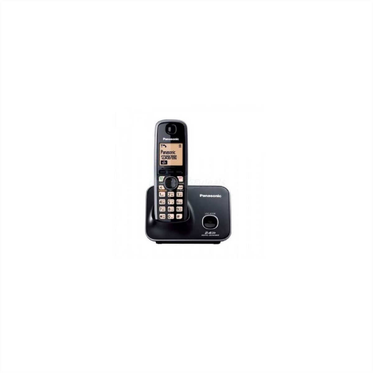 PANASONIC - Teléfono inalámbrico panasonic kx-tg3711lb - negro
