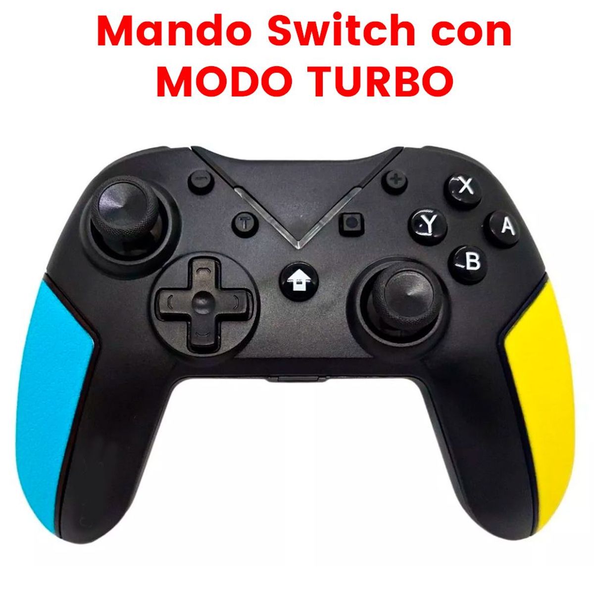GENERICO - Mando Bluetooth Switch Android y Pc Pro Gamepad Control - Amarillo