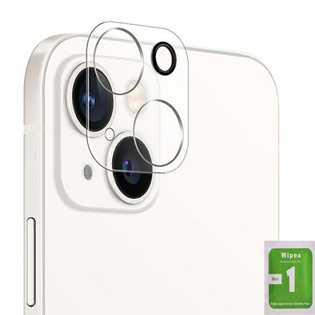 GENERICO - Vidrio Protector de Cámara para iPhone 13 - Transparente