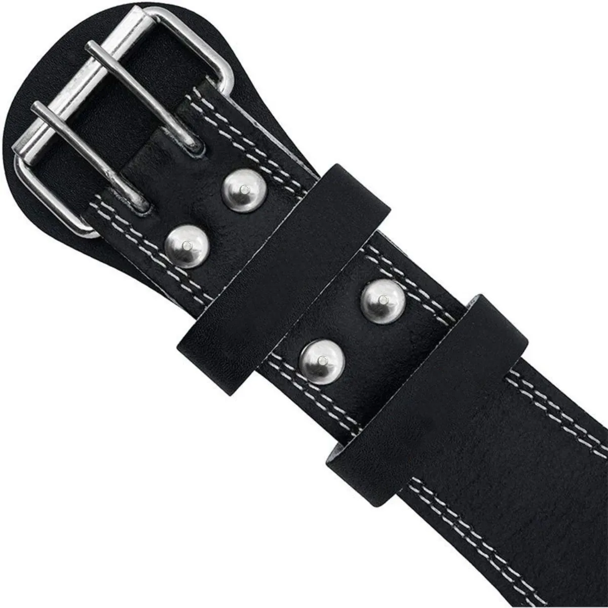 XFIT - Cinturón Correa de Cuero Levantamiento Pesas Halterofilia M