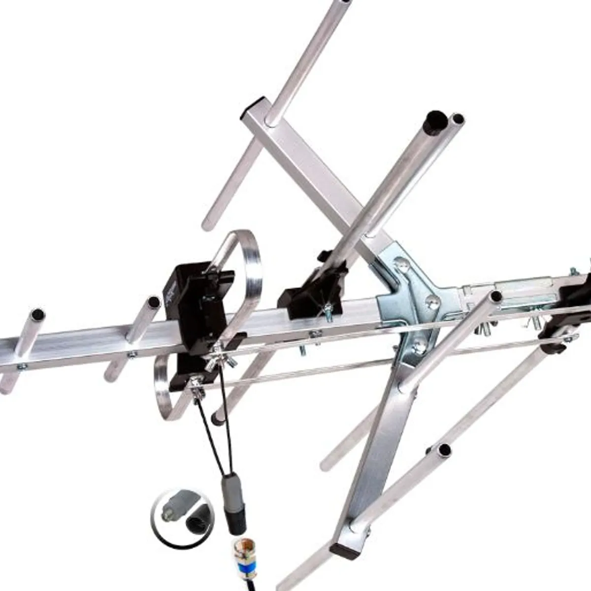 PRASEK - Balun Aéreo para Antena TV Aérea PR-2106 PRASEK