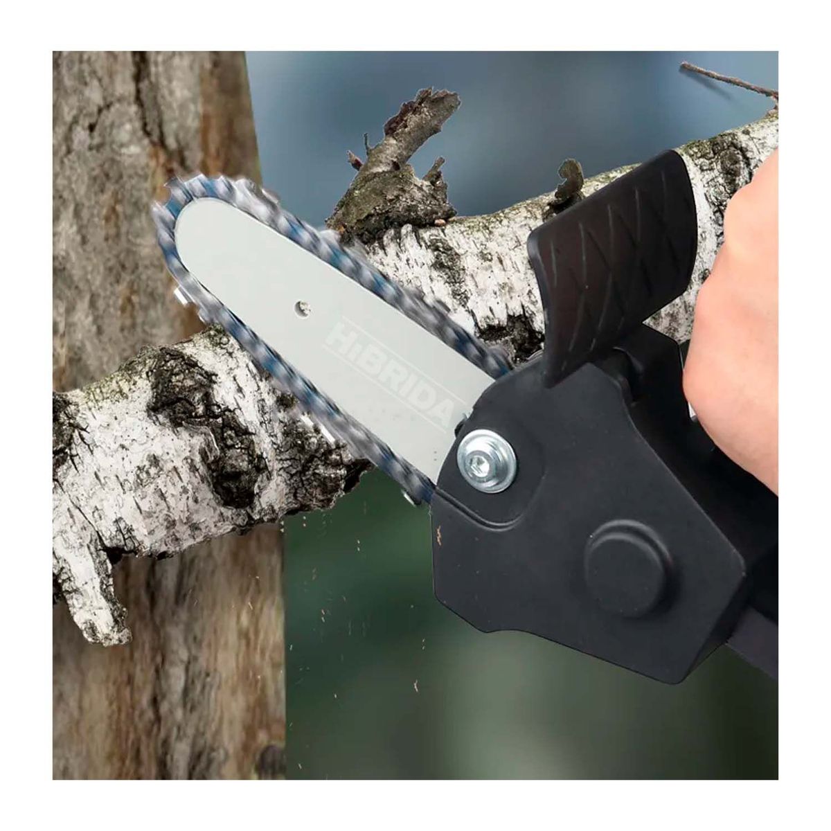 GENERICO - ADAPTADOR PARA TALADRO CONVERTIR A MOTOSIERRA MADERA - AD-MT-SIERRA