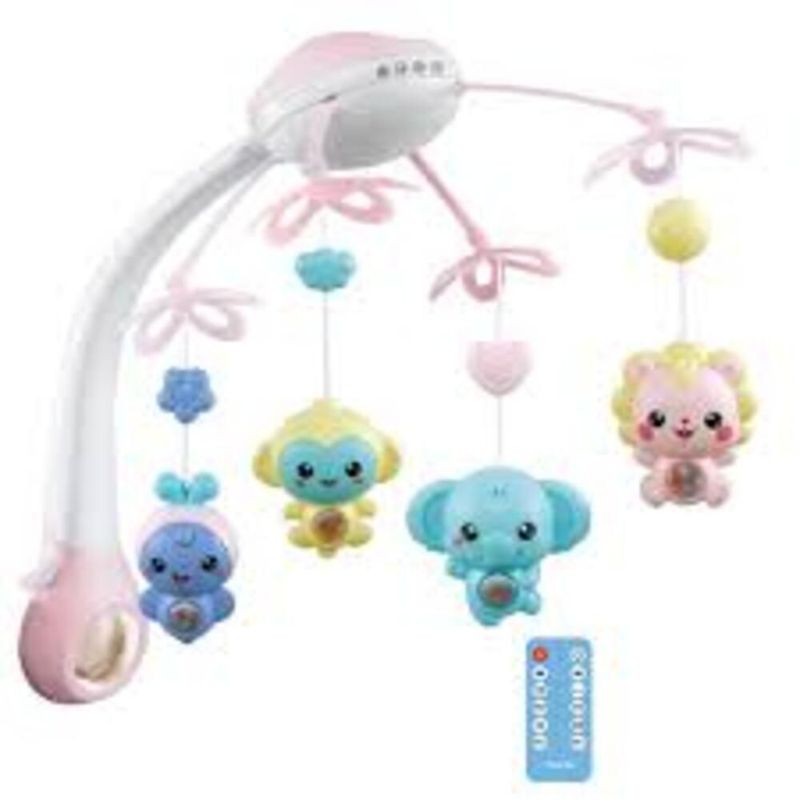 GENERICO - Móvil Musical para Bebes con Proyector y Bluetooth