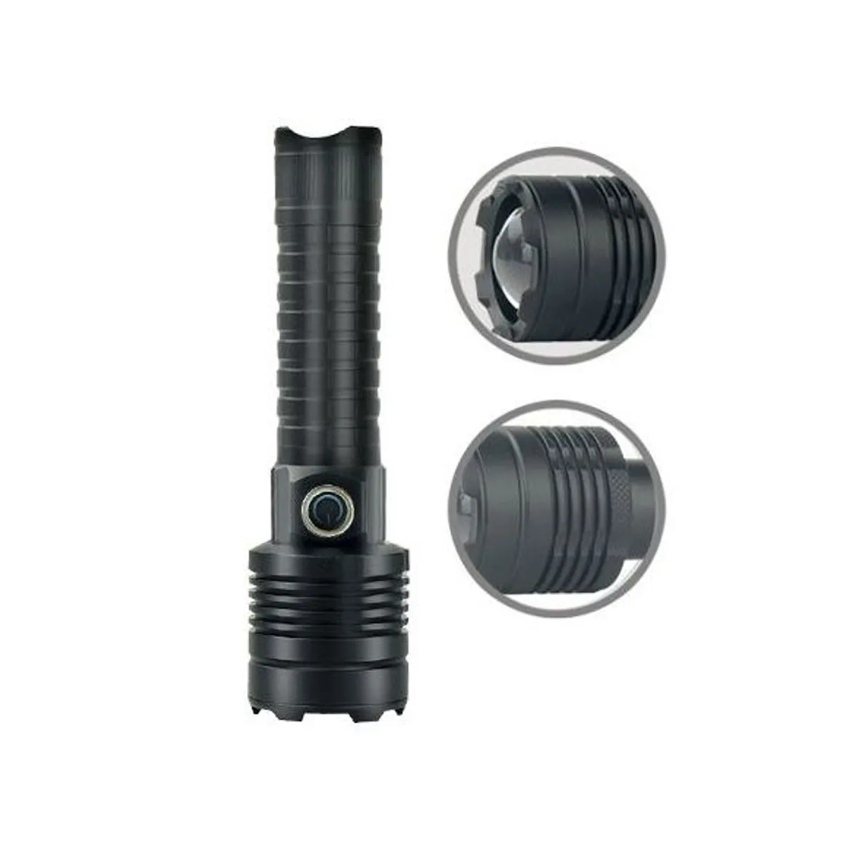 CAFINI - Linterna Led Recargable 90000W Cafini