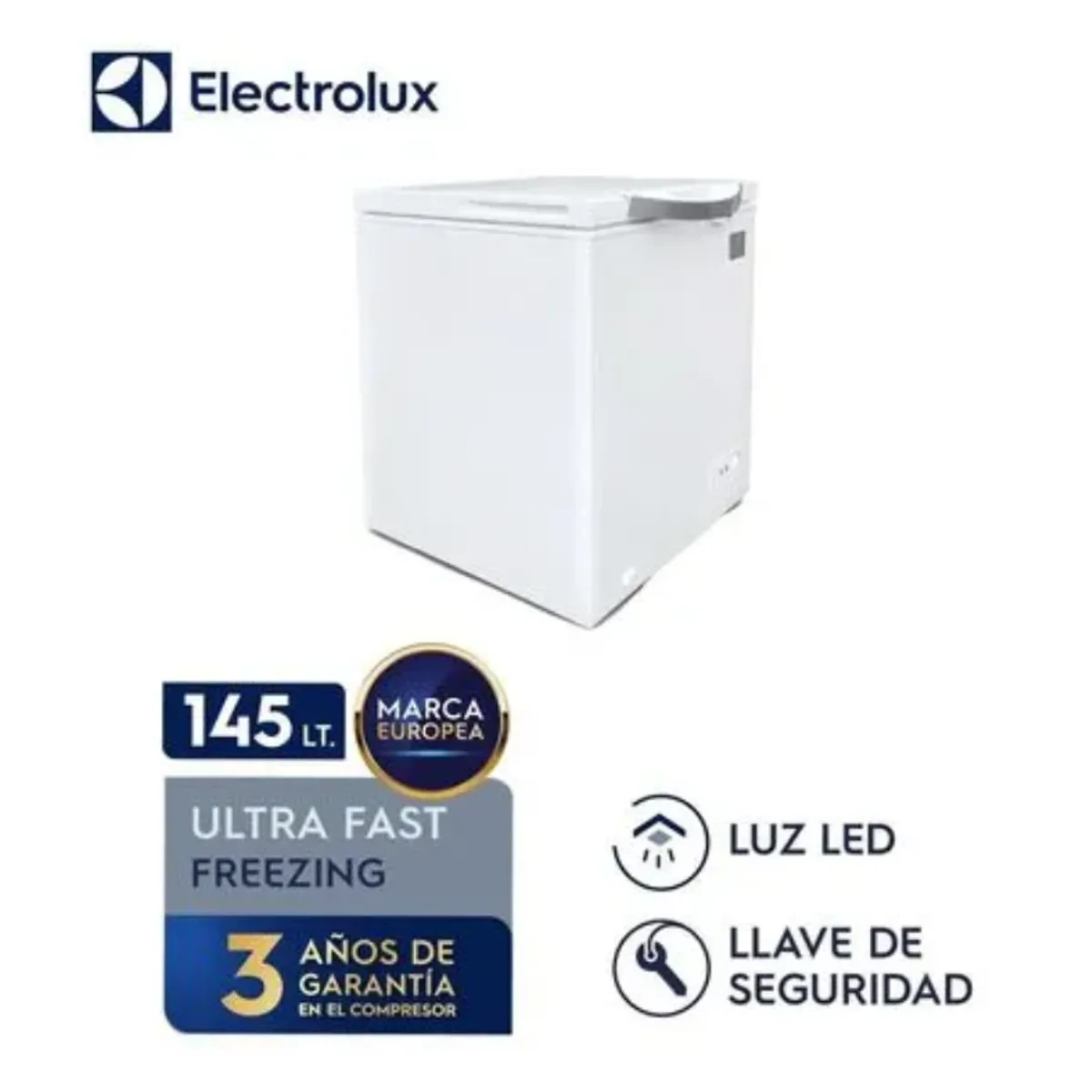 ELECTROLUX - CONGELADOR HORIZONTAL ELECTROLUX  EFC15A2HPWB