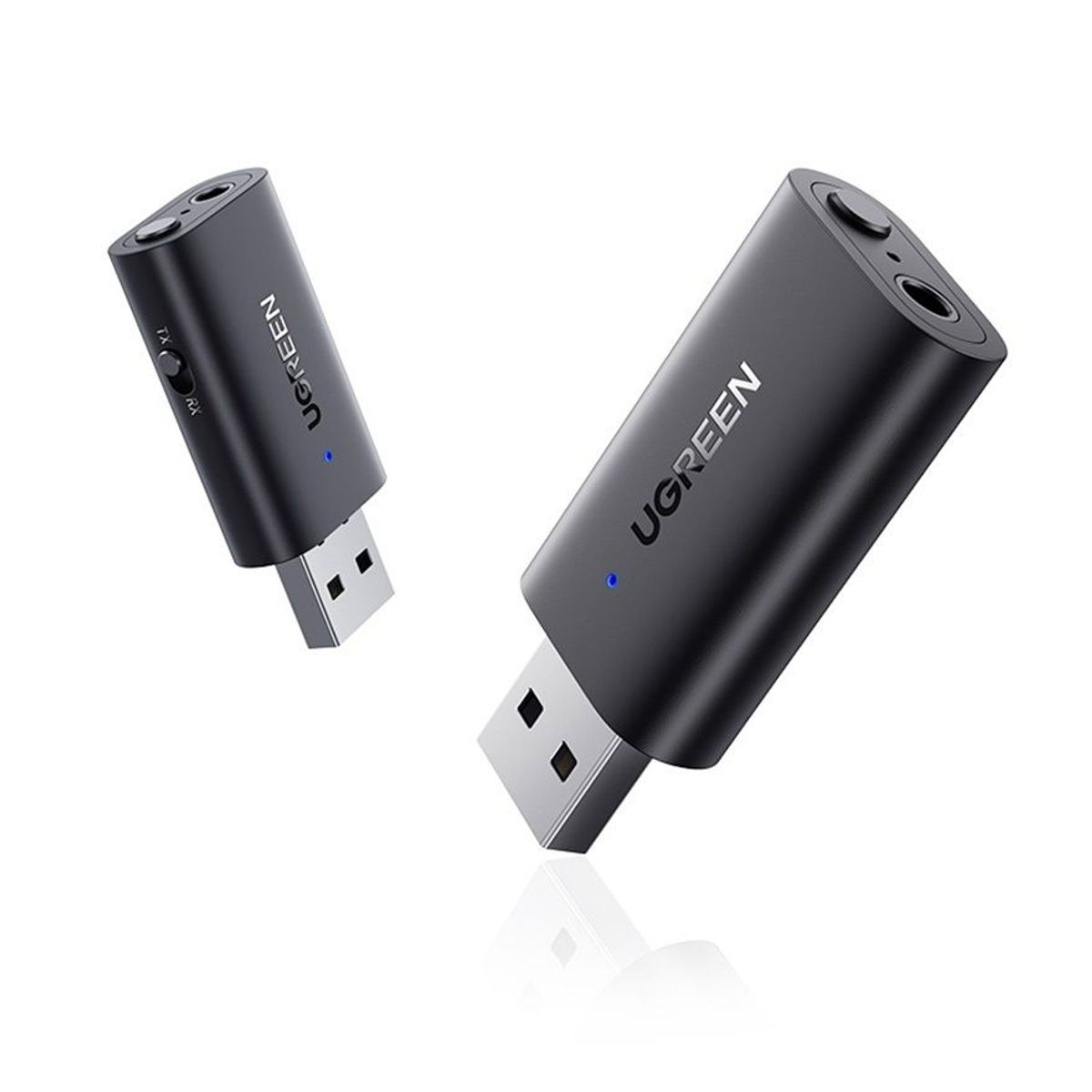 UGREEN - Adaptador Bluetooth 5.0 RX TX Portable 3.5mm TRS Stereo TV PC