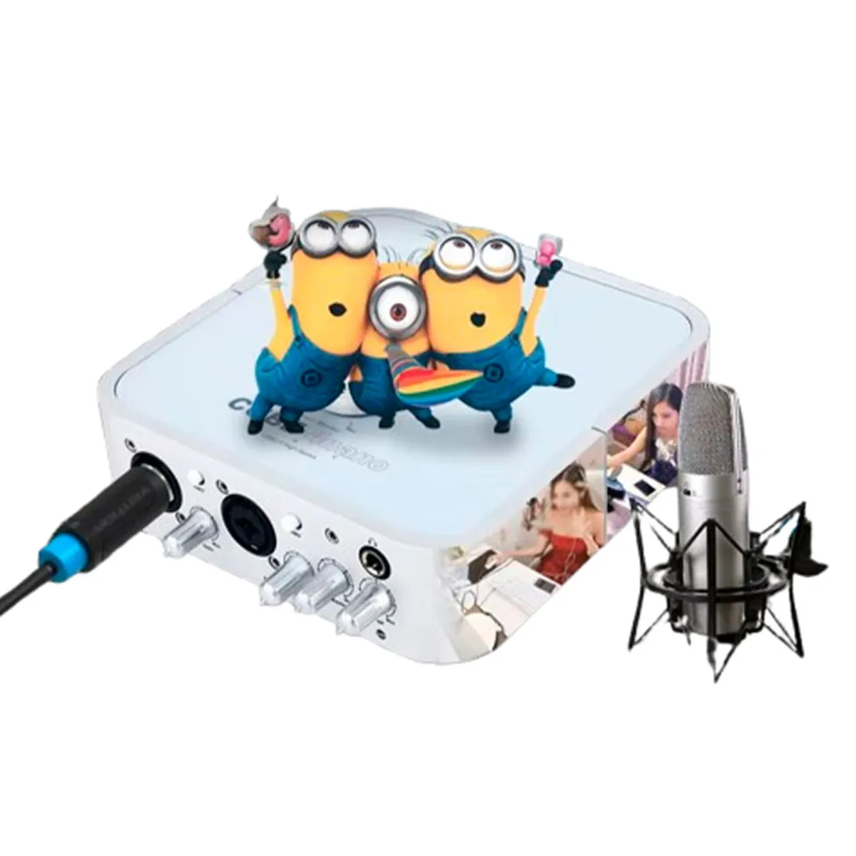 VENTION - Cable XLR Macho Hembra 200cm HiFi Balanceado Canon DJ