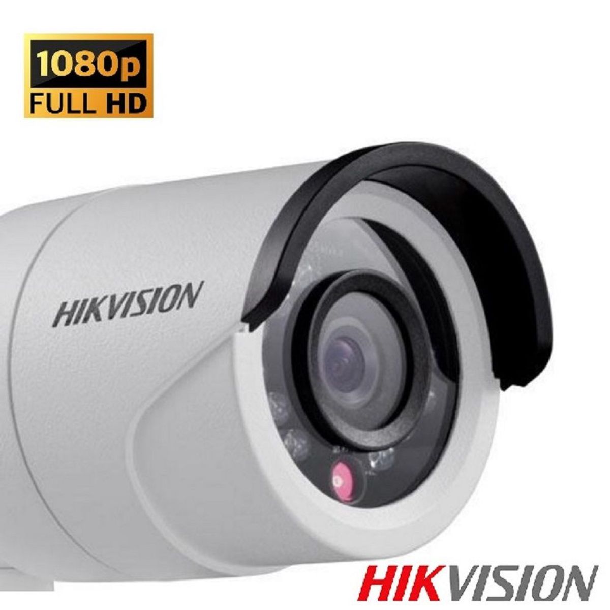 HIKVISION - Cámara Tubo Metal Full Hd Hikvision 20mt Hk-ds2ce16dot-irf