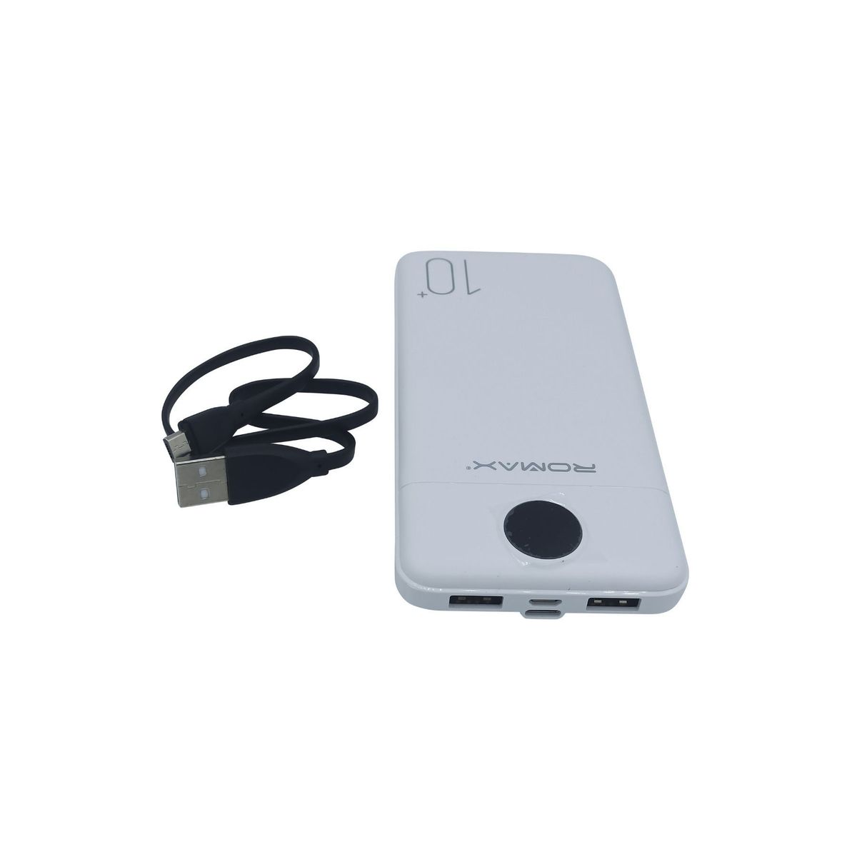 ROMAX - Cargador Portatil ROMAX 10400 MAH Blanco