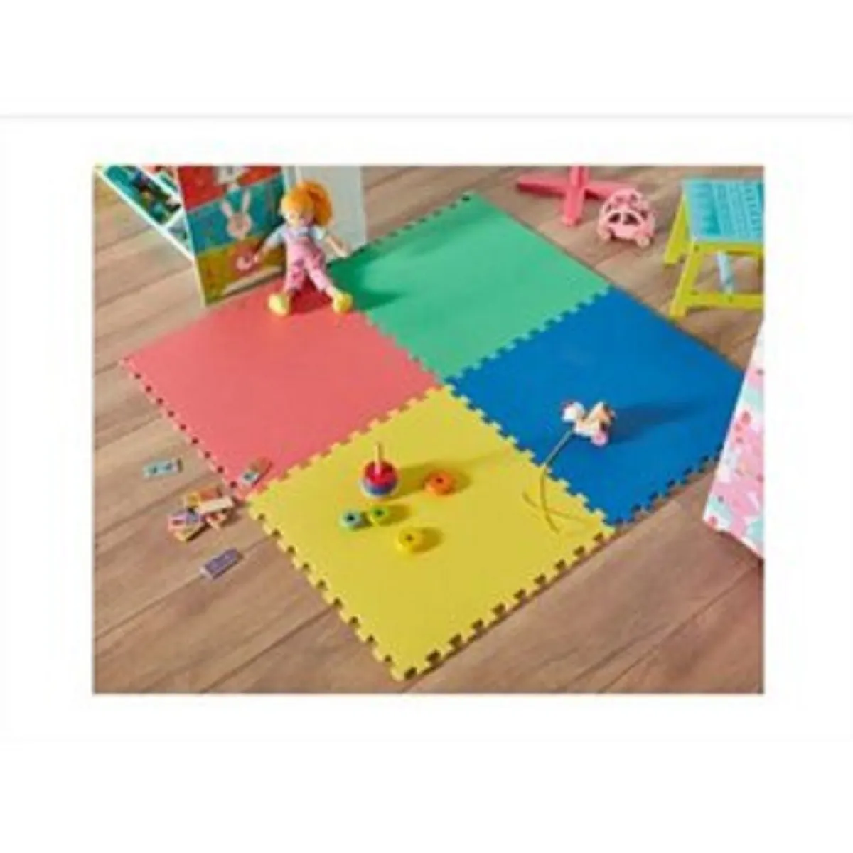 GENERICO - Pisos Alfombra Goma Eva Antigolpes Para Niños Bebes 60x 60