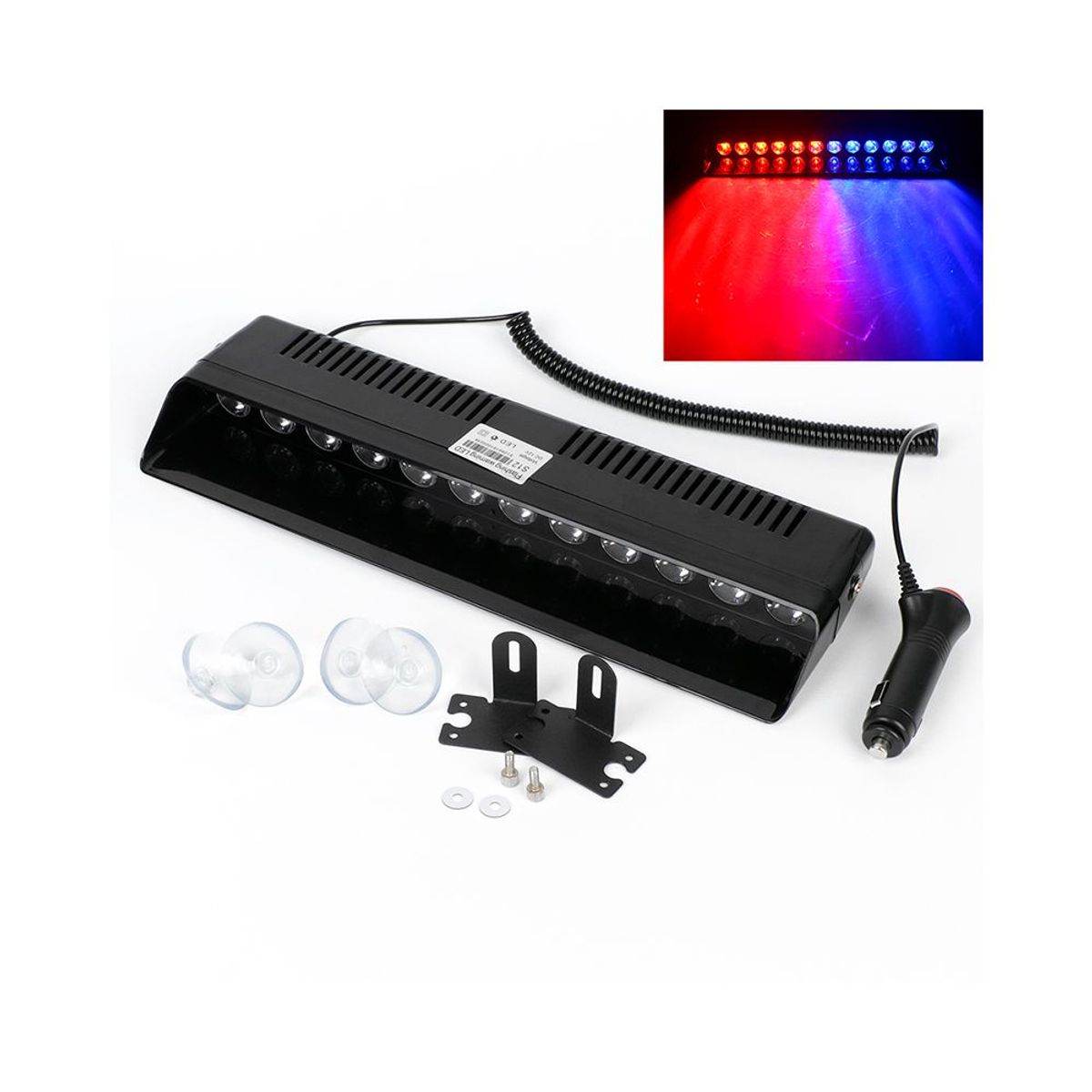 GENERICO - Led Policial Federal Circulina Emergencia Rojoazul Auto