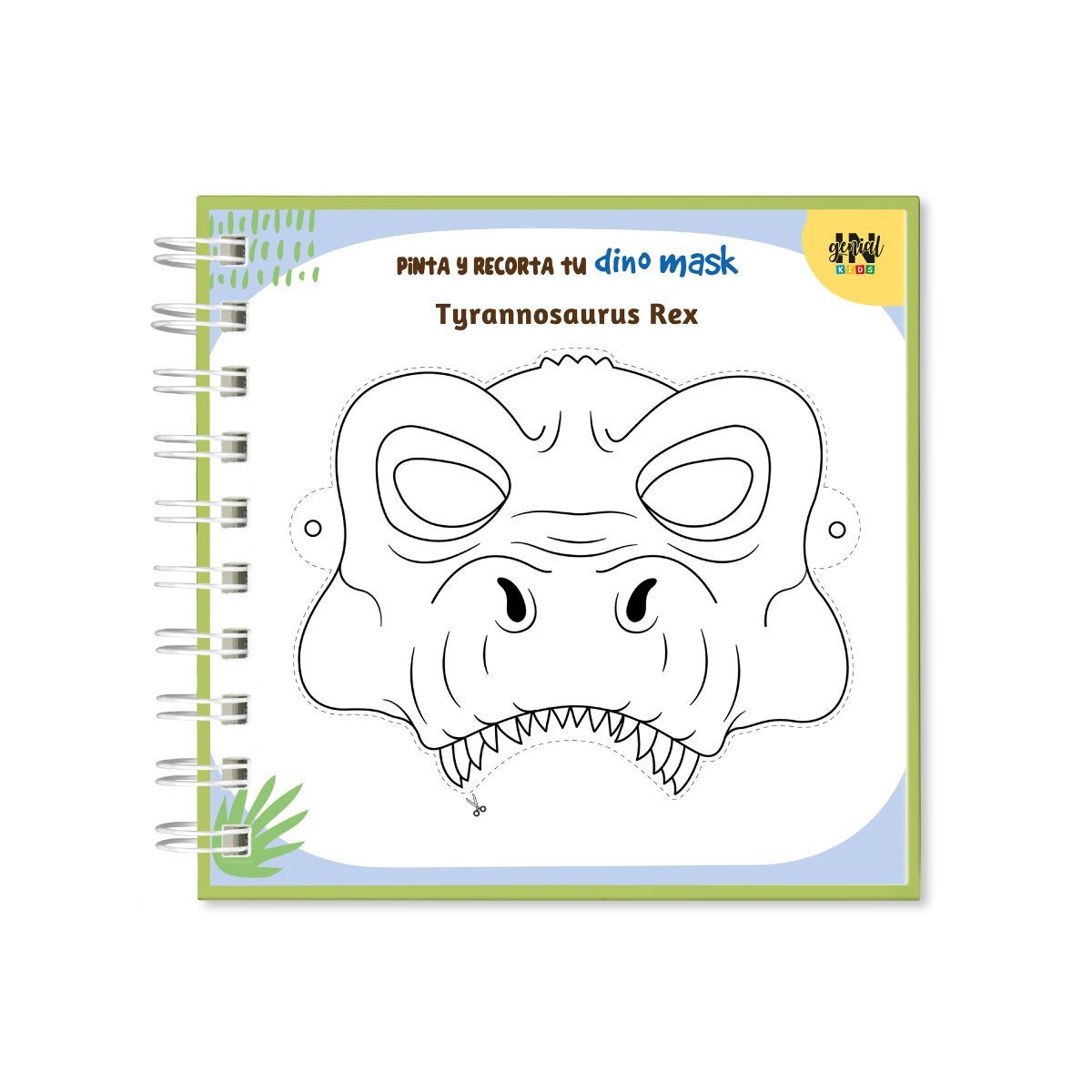 INGENIAL - Cuaderno de dibujos Ingenial Kids Dinosaurios