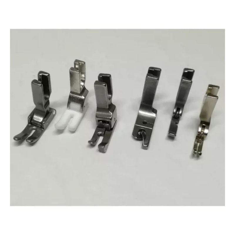 GENERICO - 6 Pie Patitas Prensatela Principal Para Recta Industrial