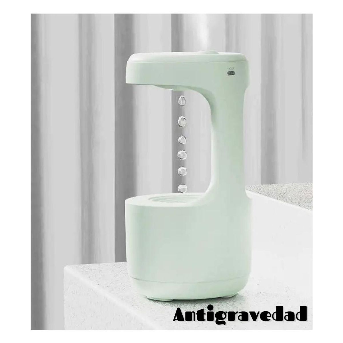 SHEEPBUSTER - Difusor Humidificador con Gota Antigravedad Verde  Esencia regalo