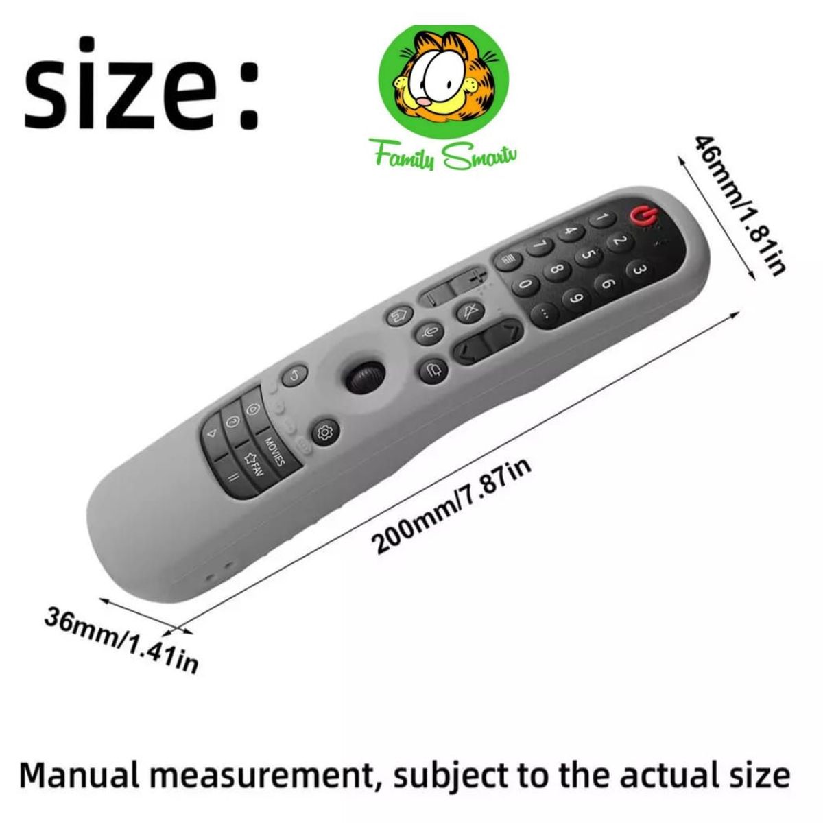 SIKAI - Funda sikai Control LG Magic 2021 Protector Anticaída/ Plomo