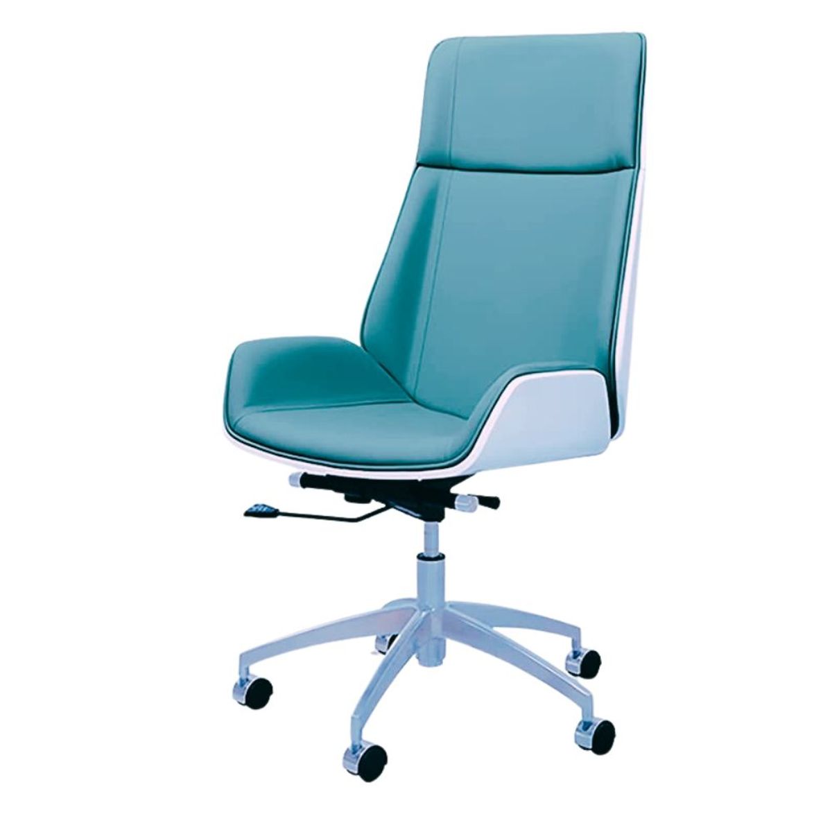 GENERICO - Silla Ejecutiva Giratoria Bishop Turquesa