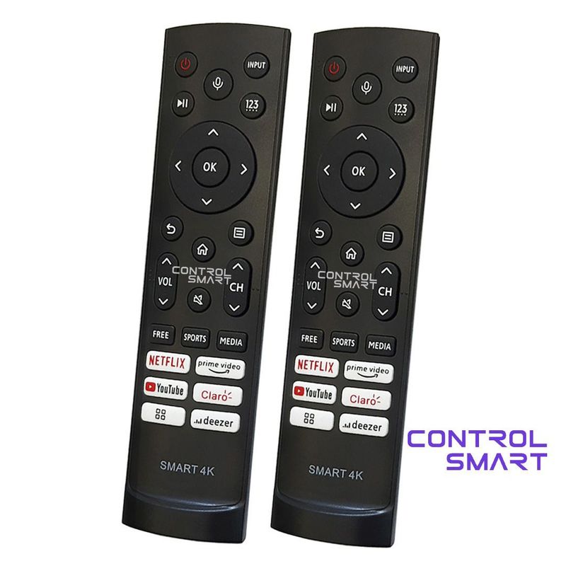 GENERICO - Control Remoto Para Smart Tv 4k Hisense