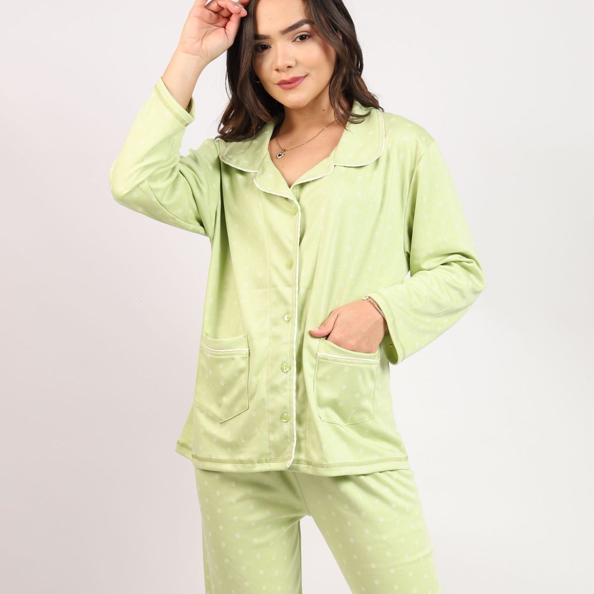 GENERICO - Conjunto Pantalón Camisón Kami Sueños