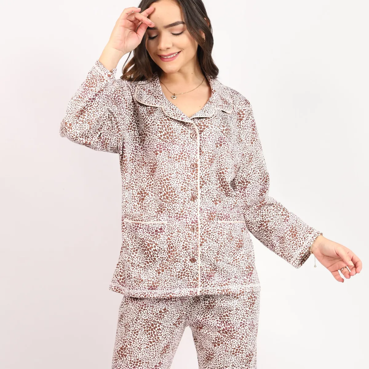 GENERICO - Conjunto Pantalón Camisón Kami Sueños