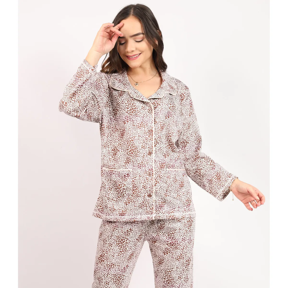 GENERICO - Conjunto Pantalón Camisón Kami Sueños