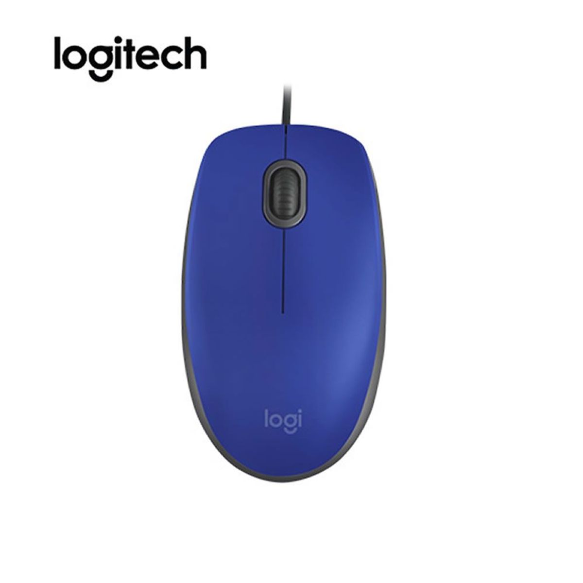 LOGITECH - Mouse Logitech M110 Silent USB Blue