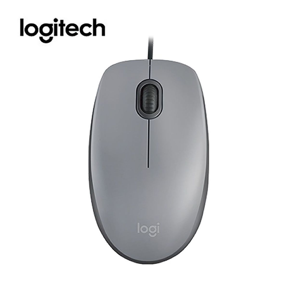 LOGITECH - Mouse Logitech M110 Silent USB Silver