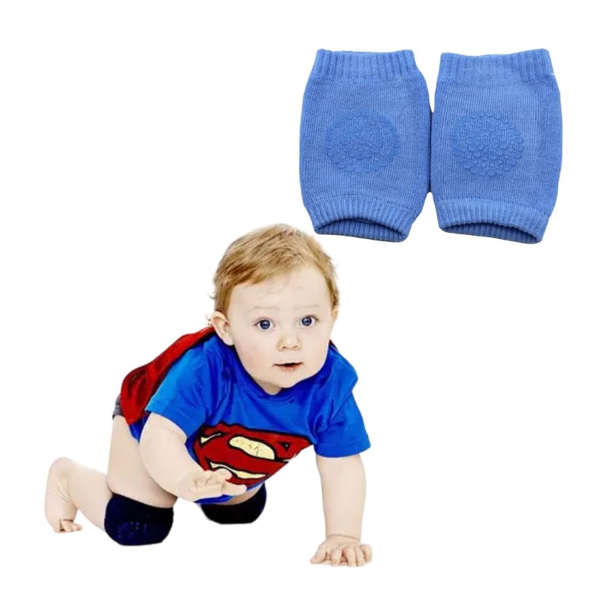 GENERICO - Rodilleras Antideslizante Gateo Niño x 3 Pares