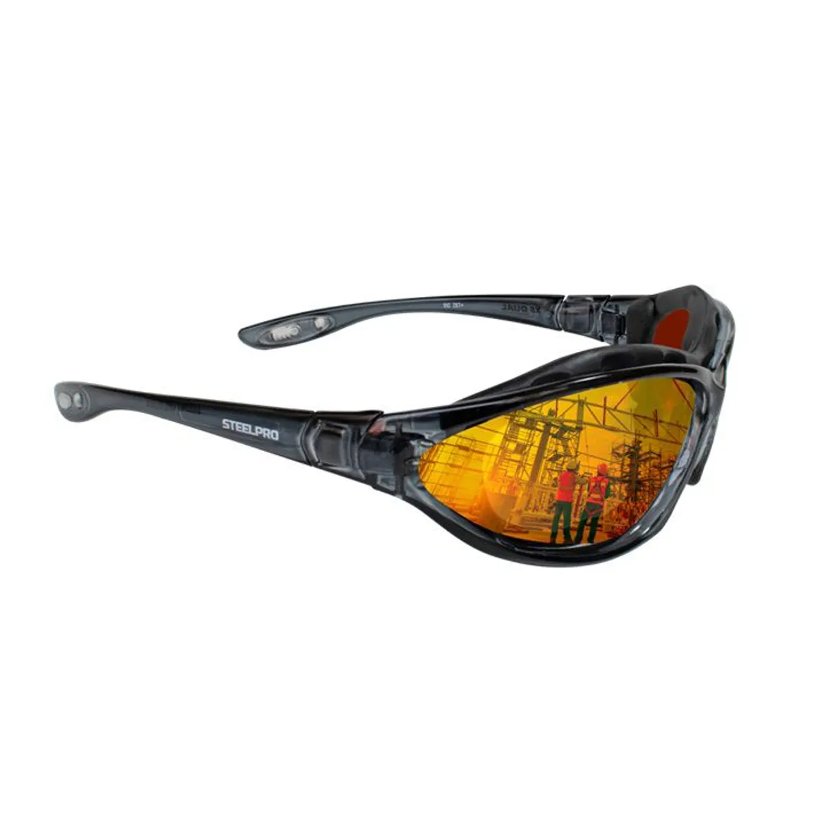 STEELPRO - LENTE X5 AF ESPEJADO DORADO