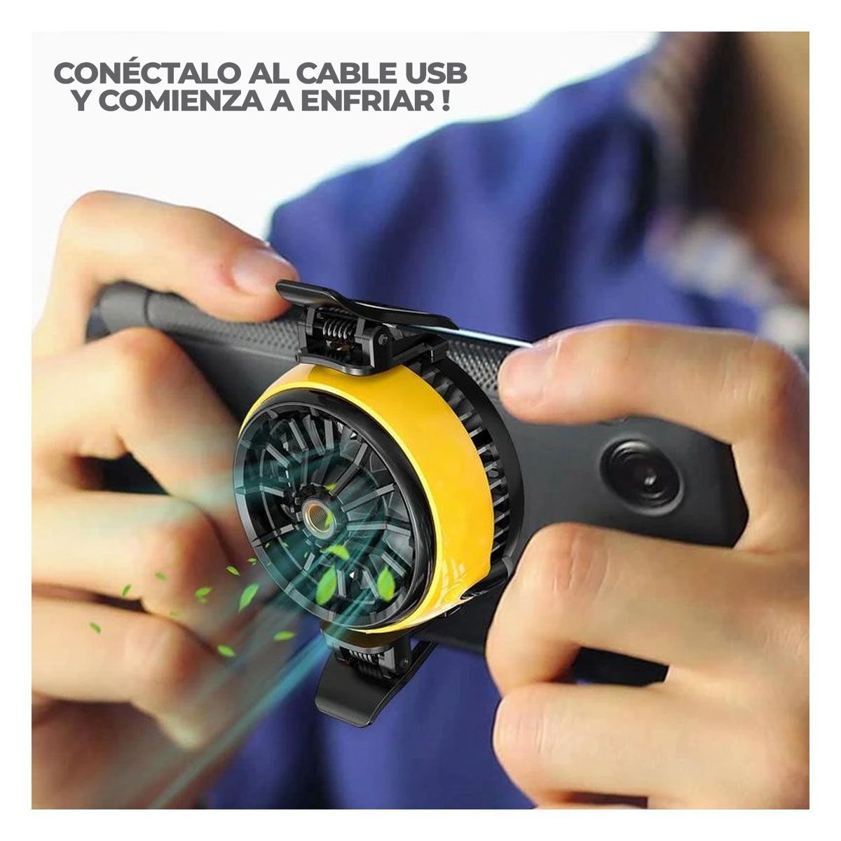 MEMO - Cooler Para Celular Ventilador Para Celular DLA6 MEMO