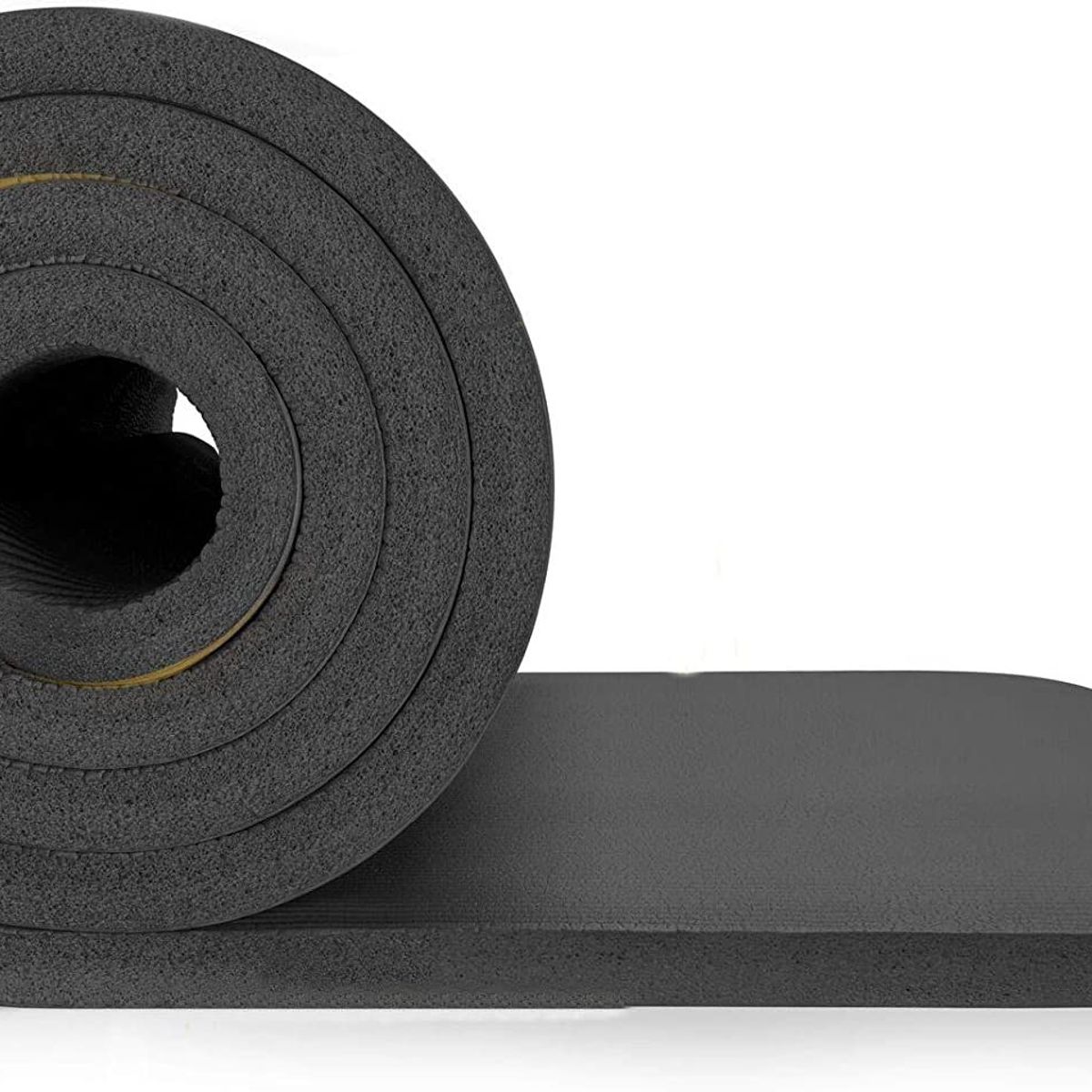 GENERICO - Mat de yoga 20 mm colchoneta esterilla plomo