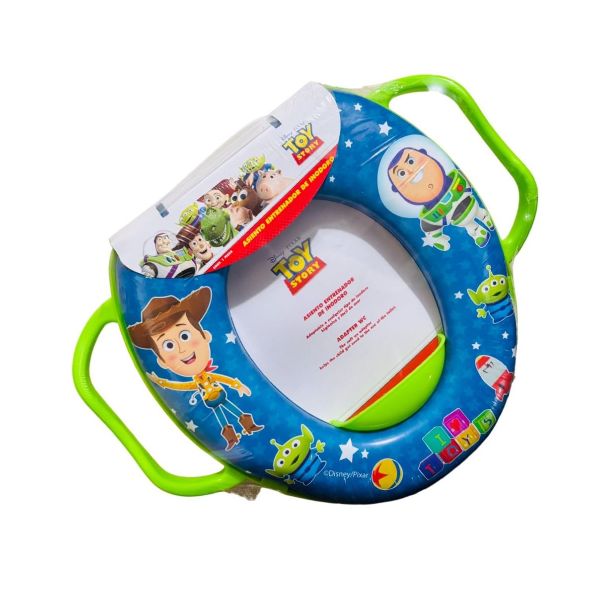 DISNEY - Asiento Adaptador de Inodoro con Asa Disney Toy