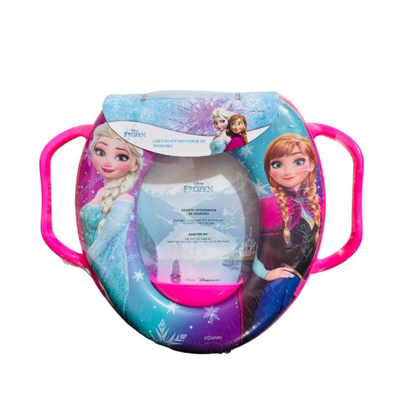 DISNEY - Asiento Adaptador de Inodoro con Asa Disney Frozen R