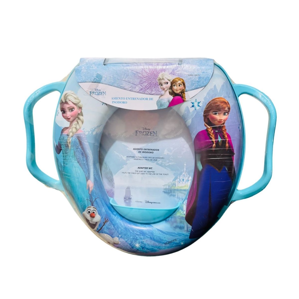 DISNEY - Asiento Adaptador de Inodoro con Asa Disney Frozen C