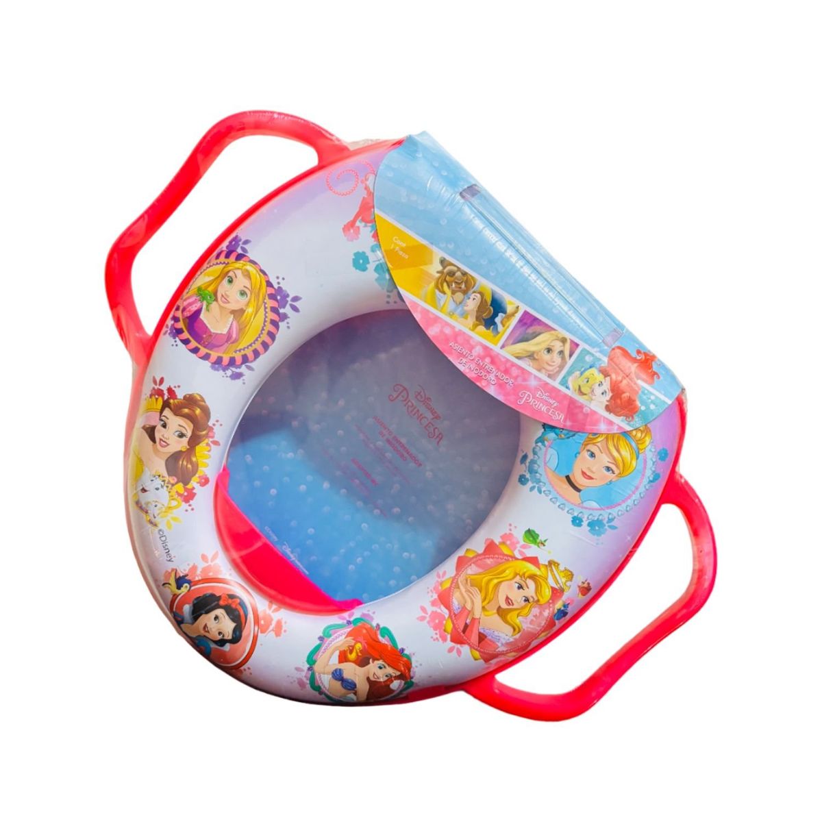 DISNEY - Asiento Adaptador de Inodoro con Asa Disney Princesas B
