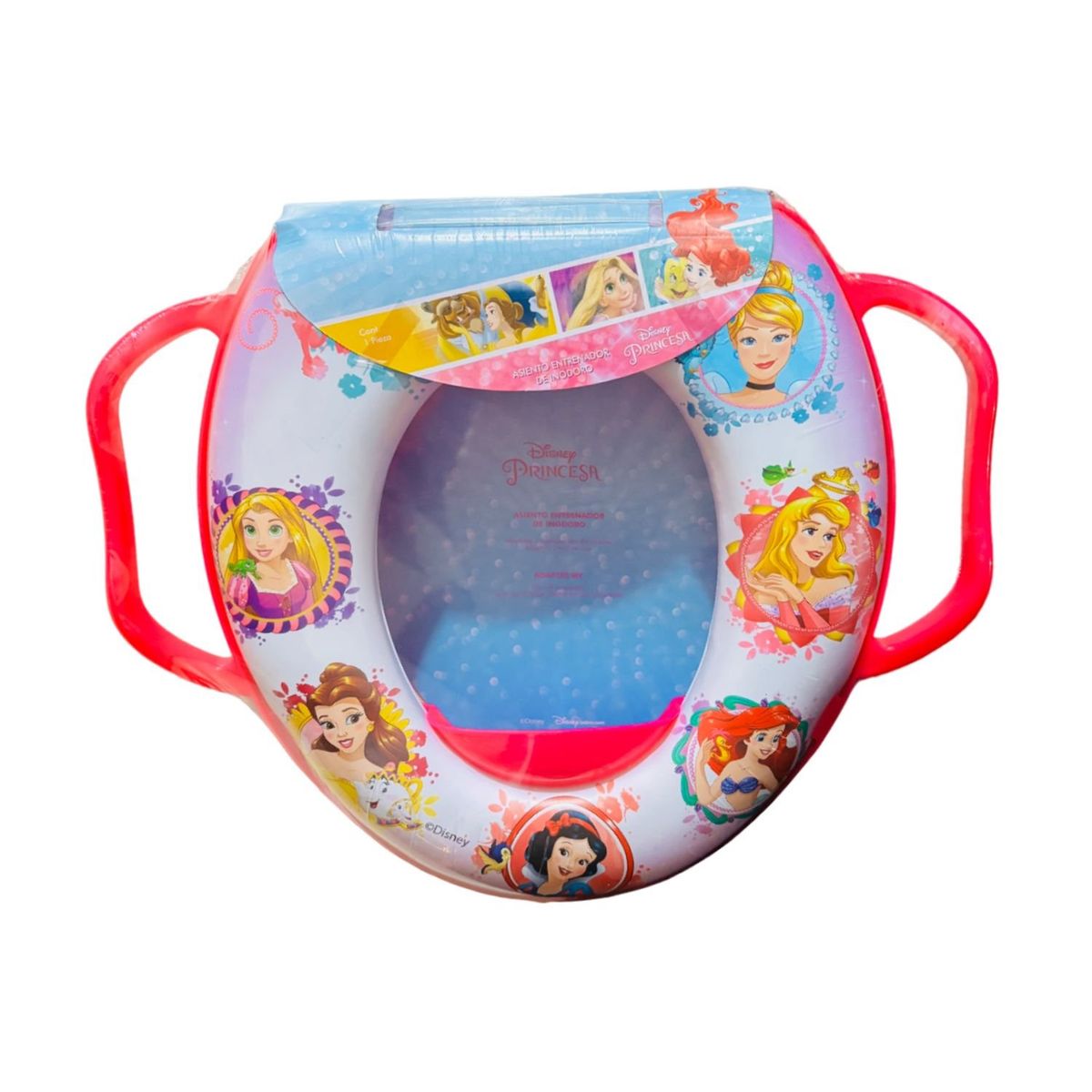 DISNEY - Asiento Adaptador de Inodoro con Asa Disney Princesas B