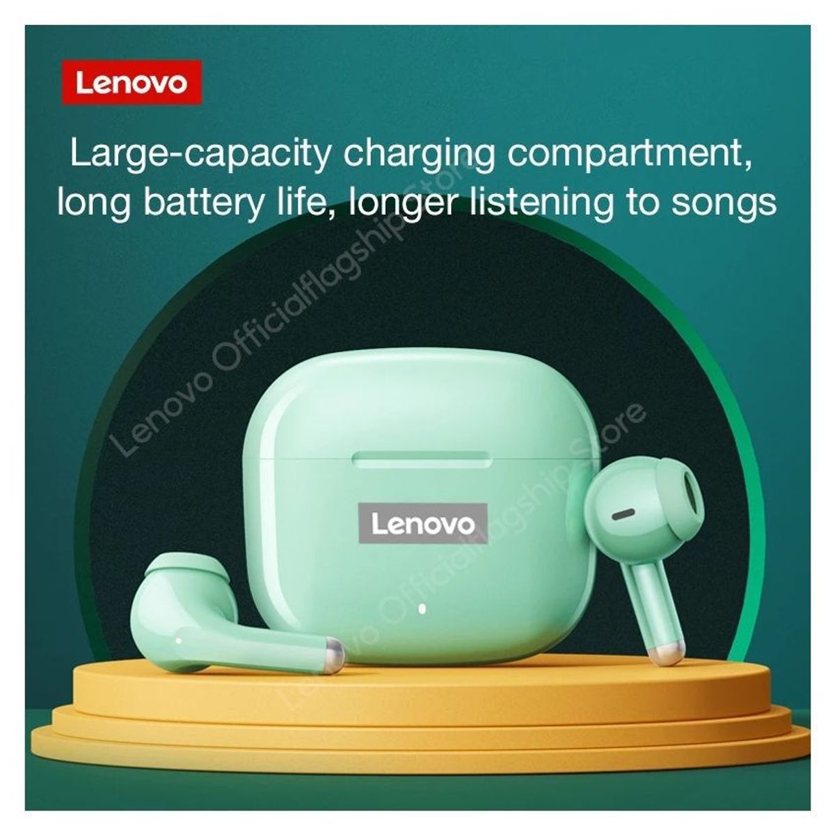 LENOVO - Lenovo LP40 Pro Audífonos tws y Toumi GT3 Reloj inteligente