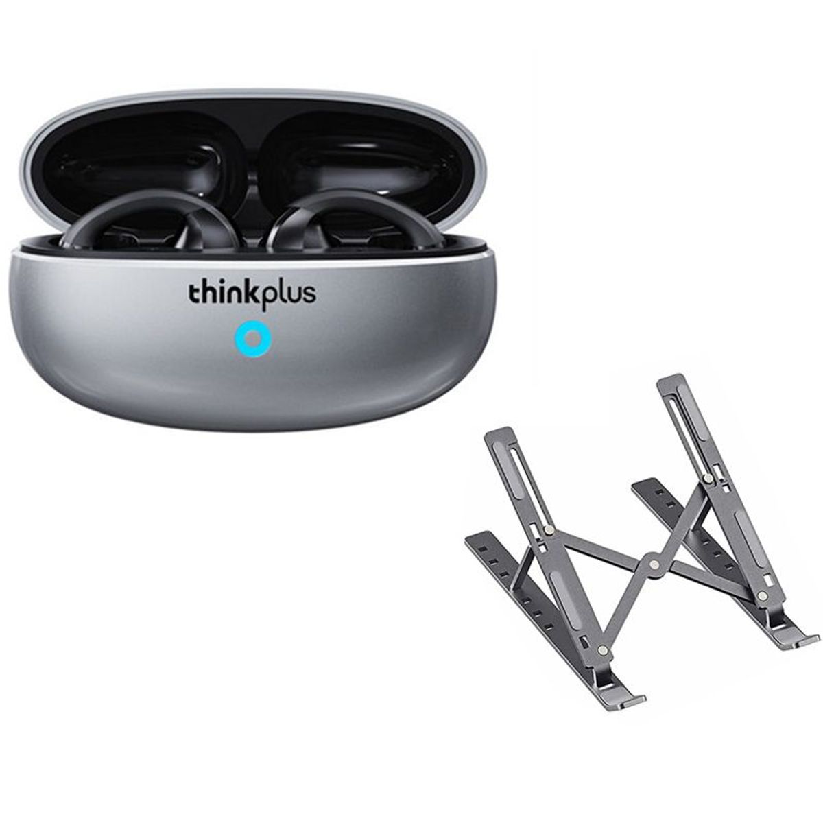 LENOVO - Audífonos Lenovo XT83II De Tws-Negro y Soporte plegable de elevación