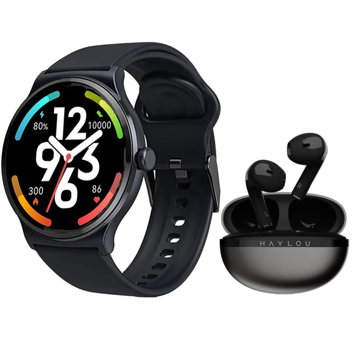 HAYLOU - HAYLOU auriculares 2023 X1 TWS BT 5,3 y Haylou LS05 Lite Watch