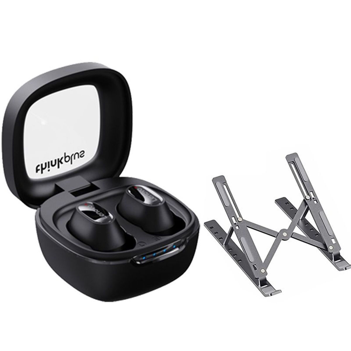 LENOVO - Audífonos Lenovo XT62 De Tws-Negro y Soporte plegable de elevación