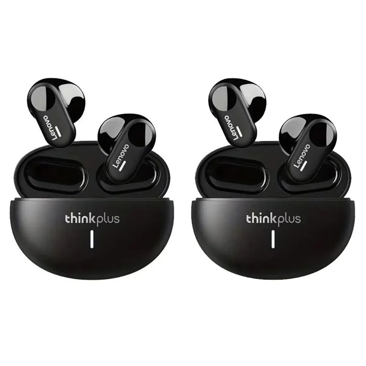 LENOVO - Set 2 De Lenovo LP19 De auriculares de conducción ósea BT 53-Negro