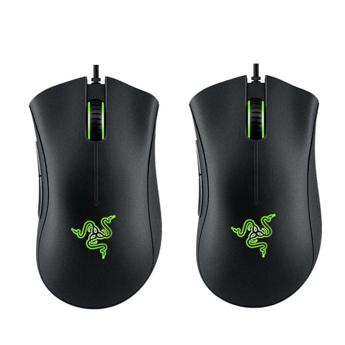 RAZER - 2Pcs Mouse Razer DeathAdder Essential Gamer 6400DPI Negro - Negro